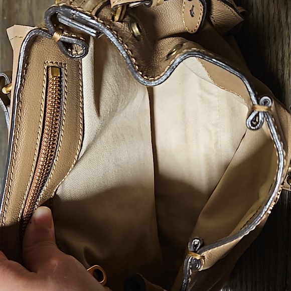 Beige Chloe Elsie Turn-Lock 2-Way Bag with COA - Picture 6 of 15